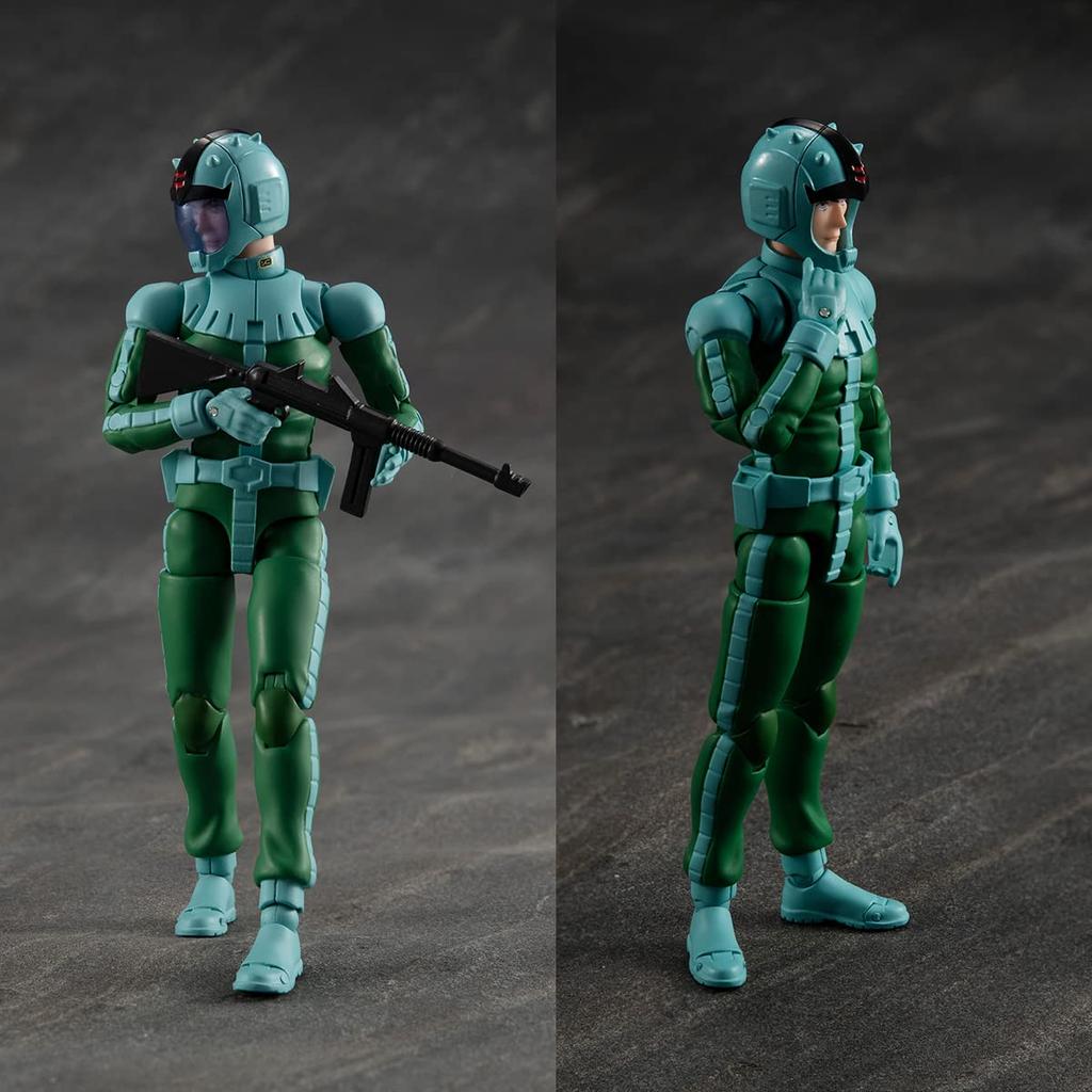 Megahouse Mobile Suit Gundam Former Principality of Zeon 09 Cuculus Doan Blanka Action Figure & G.M.G.