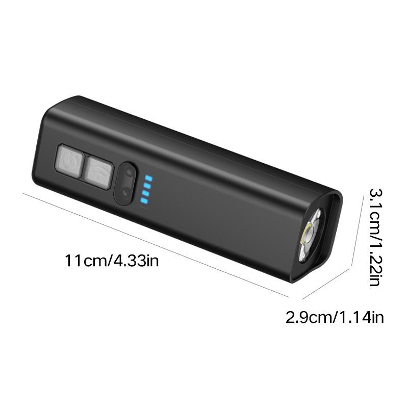 Новый налобный фонарь с креплением на ухо, с индукционной зарядкой USB, сильным освещением, рабочим светом, светом для рыбалки, боковым габаритным огнем