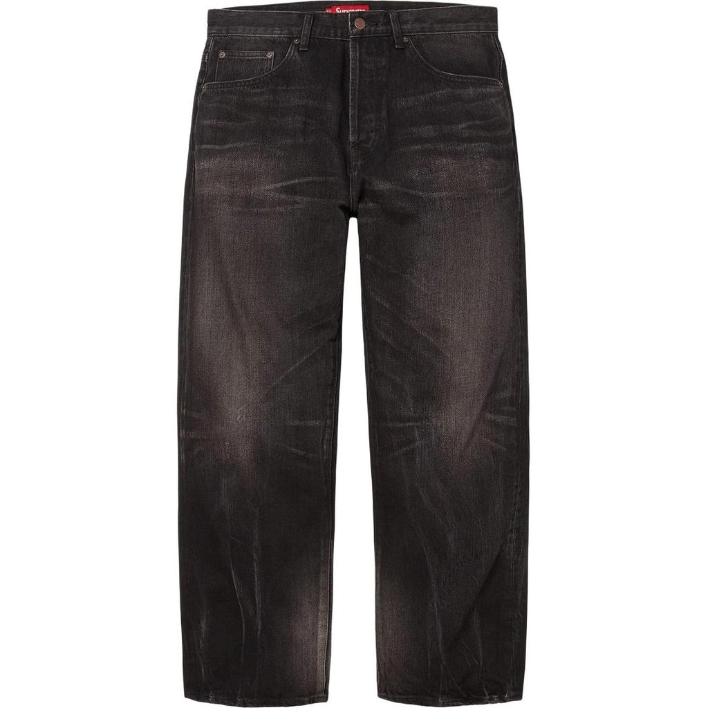 Supreme Distressed Loose Fit Selvedge Jean SS24 SUP-FW25-178