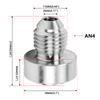 AN3 AN4 AN6 AN8 AN10 AN12 Stainless steel Straight Male Weld Fitting Adapter Weld Bung Nitrous Hose Fitting HR069 Fuel System Fittings7