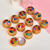 Aluminum Sindoor Daani, Kumkum Box Bharani Return Gifts for Women for Pooja (Set of 12)