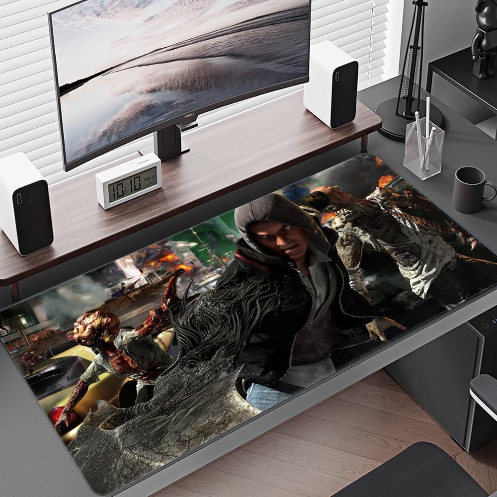 HYBXAXC Prototype Anime Mouse Pad Keyboard Mousepad Large Speed Office Computer Accessories Table Pads Mausepad Gamer Complete