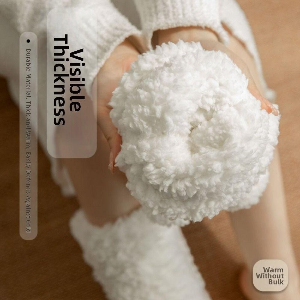 Thickened Thermal Socks Coral Fleece Leg Covers Warm Floor Socks  Christmas Gift