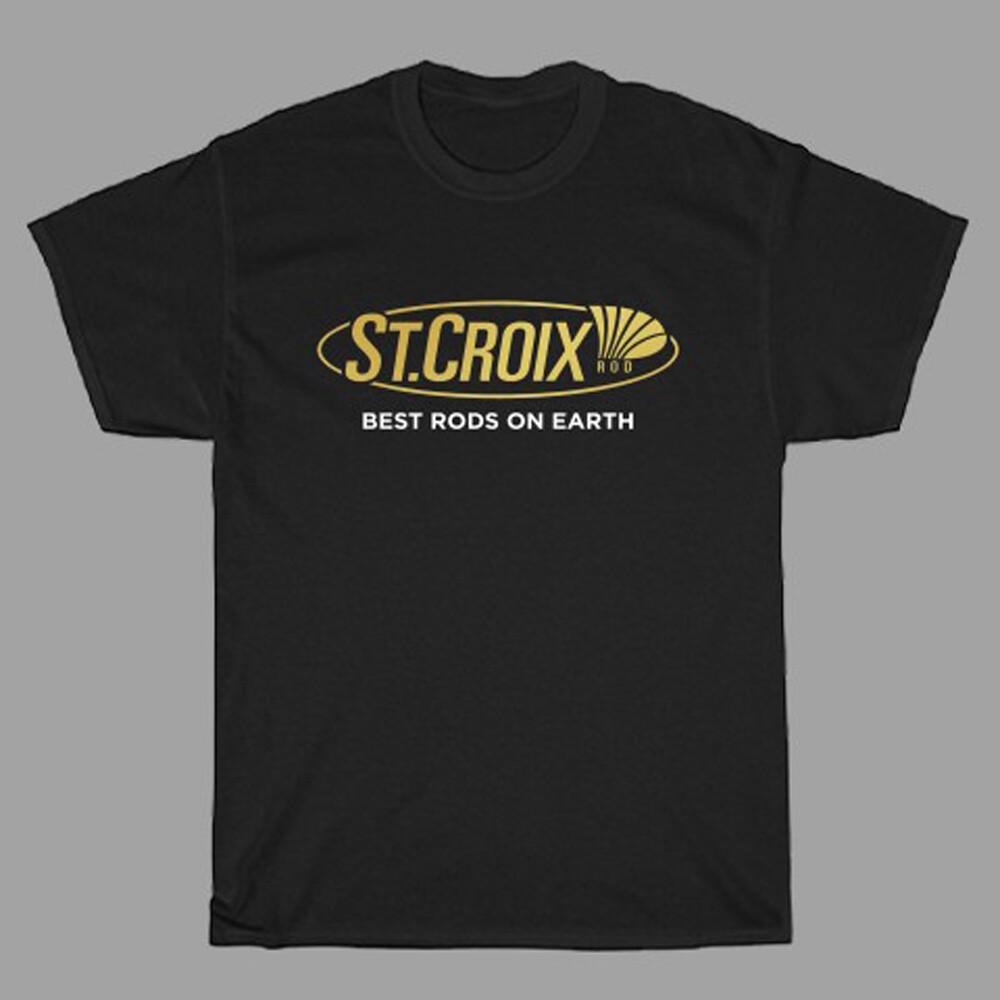 St. Croix Fishing Men#039;s Black Size S to 5XL Unisex T-Shirt