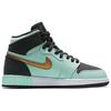 Jordan 1 Retro High GS Mint Foam Anthracite Metallic Gold 332148-300
