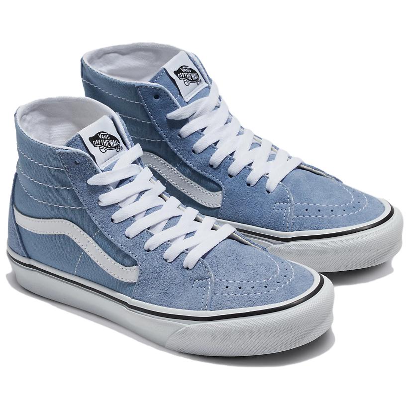 Vans SK8 Tapered High top Skateboard Shoes Unisex Blue VN0009QPDSB