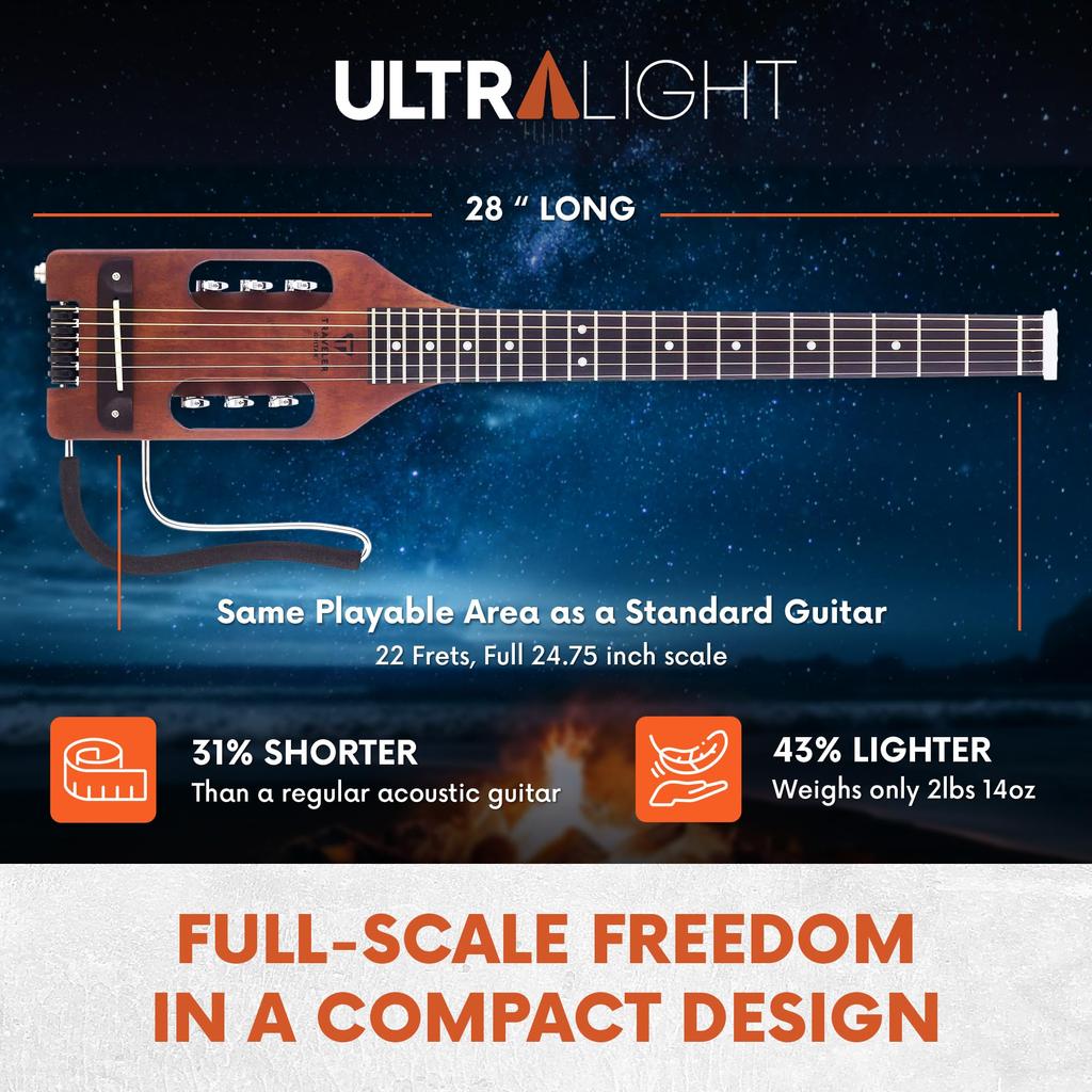 ГИТАРА TRAVELER Гитара Traveler Акустическая гитара Antique Brown Antique Brown Ultra-Light /