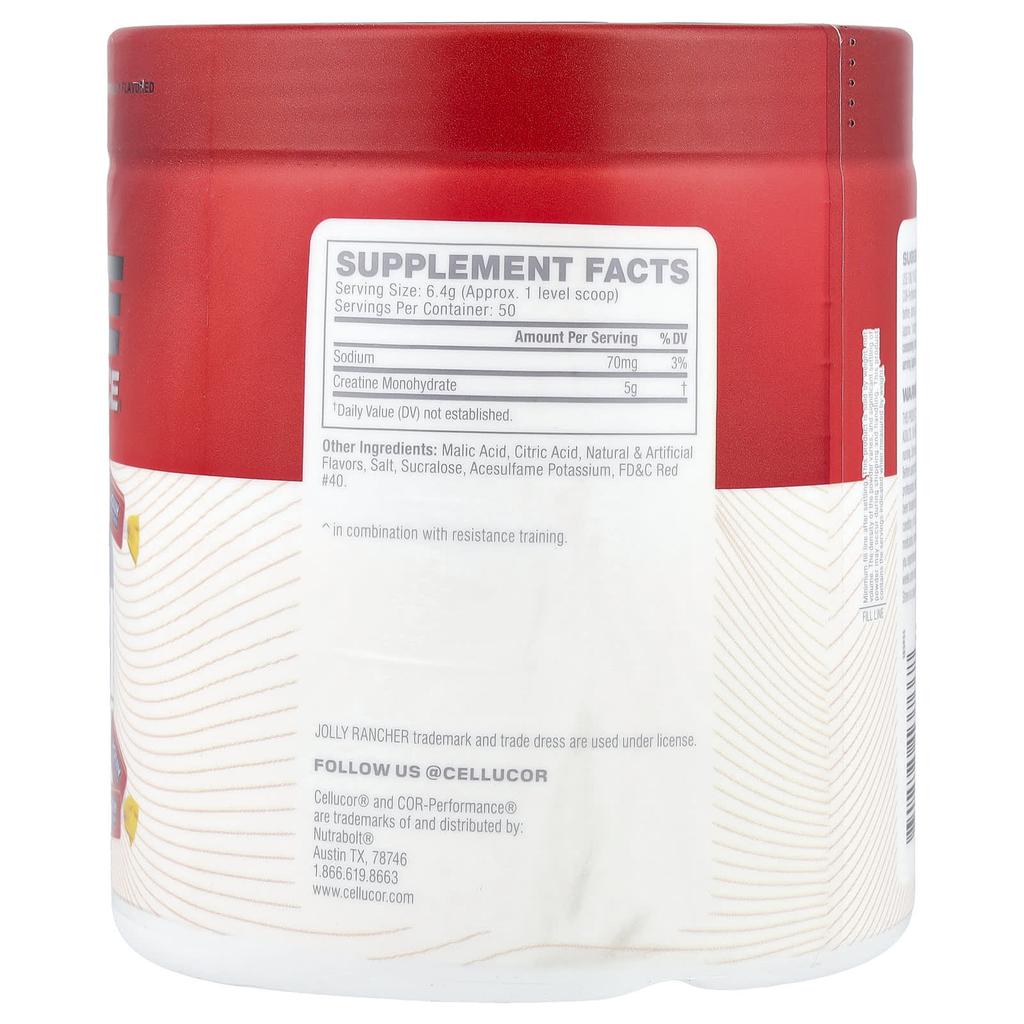 C4 / Cellucor, Креатин OR-Performance®, Jolly Rancher, Вишня, 11,3 унции (321 г)