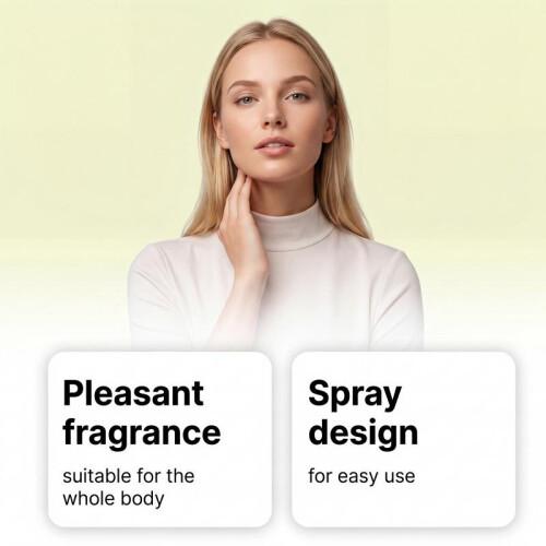 Honeydew Melon Fragrance Body Spray Natural Refreshing Scent Daily Date Commute Versatile Long-Lasting Perfume Mist 100ml