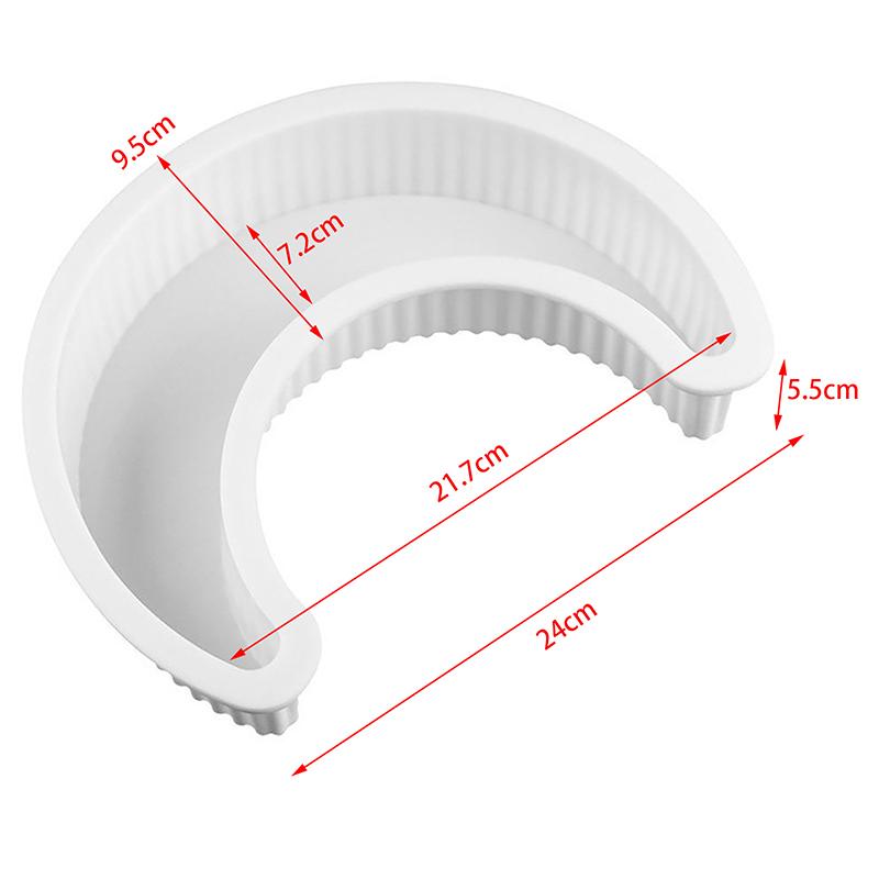 Силиконовая форма для торта в форме луны Ид Мубарак Рамадан, десертный мусс, форма для печенья, хлеба для выпечки на кухне