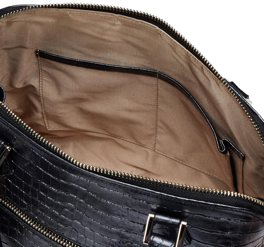 Сумка Bugatti из коровьей кожи с тиснением под крокодила Сумка из коровьей кожи с тиснением под крокодила Сделано в Японии Натуральная кожа Элегантная Вечерняя Формальная Винная Шоколадная Темно-синяя Цвет оружейной стали Черная