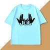 JuL T Shirts for Unisex Women Music Rapper Graphci T Shirts Cotton Vintage Short Sleeve Tshirt Male Tops Streetwear Tees Clothes