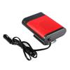 Car 12V Portable Electric Window Heater Heating Dryer   Fan Defroster Demister (Red)