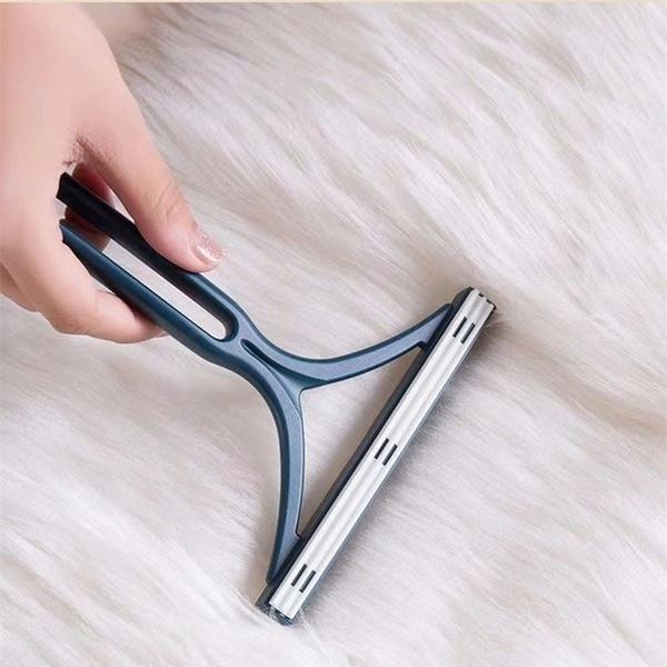 1 шт., двухсторонняя ручная щетка для волос животных, скребки для удаления пыли с одежды, скребки для удаления шерсти для собак, кошек, щетки для бытовой чистки, инструменты