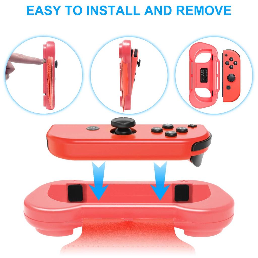 Браслеты,Dance 2024 2023 2022 для Zumba Burn It Up для Nintendo Switch и Switch OLED Модель для Joy-Cons,Регулируемый эластичный ремешок,Два размера,2 шт. в упаковке