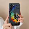 For Oppo A57 A57S A57E Case Cute Cartoon Soft Liquid Silicone Back Cover For Oppo A 57 4G 5G Full Protection Shockproof Bumper