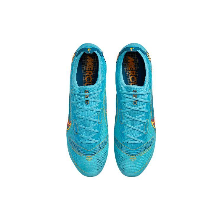 Nike Мужские кроссовки Mercurial Vapor 14 Elite AG Blueprint Pack Chlor-Blue Marina Laser-Orange DJ2833-484