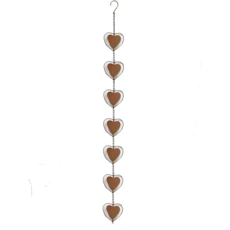 Watering Can Rain Chain Hanging Garden Outdoor Nature Ornament Water Decoration