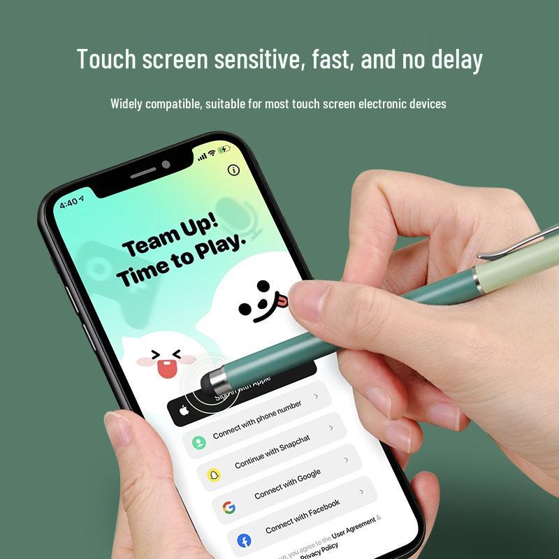 Signature Metal Rollerball Pen with Touchscreen Stylus, Customizable Logo, Business Pen Available