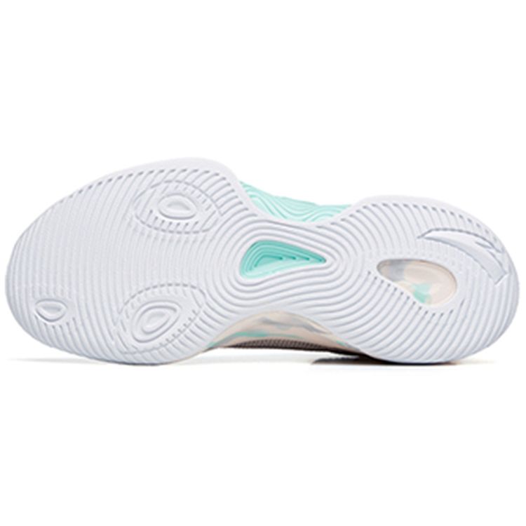 Anta Баскетбольные кроссовки Jianshan 1 из ткани, синтетической кожи, амортизирующие, противоскользящие, износостойкие, дышащие, поддерживающие, с низким верхом 112221623S-4