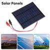 Solar Panel 2W 12V Polysilicon Epoxy Panels Portable Solar Cell for Home Outdoor Camping Emergency Lights DIY Solar Panel