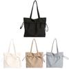 Fashion Shoulder Bag Women Leisure Commuting Bag Nylon Handbags New Portable Drawstring Tote Bag