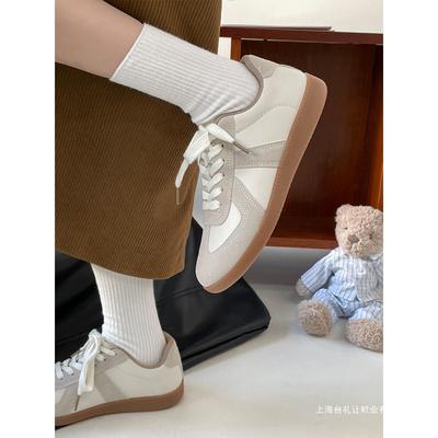 Весна-лето новая мужская и женская повседневная обувь, маленькие белые туфли, универсальная плоская подошва, нишевый большой размер, спортивная обувь