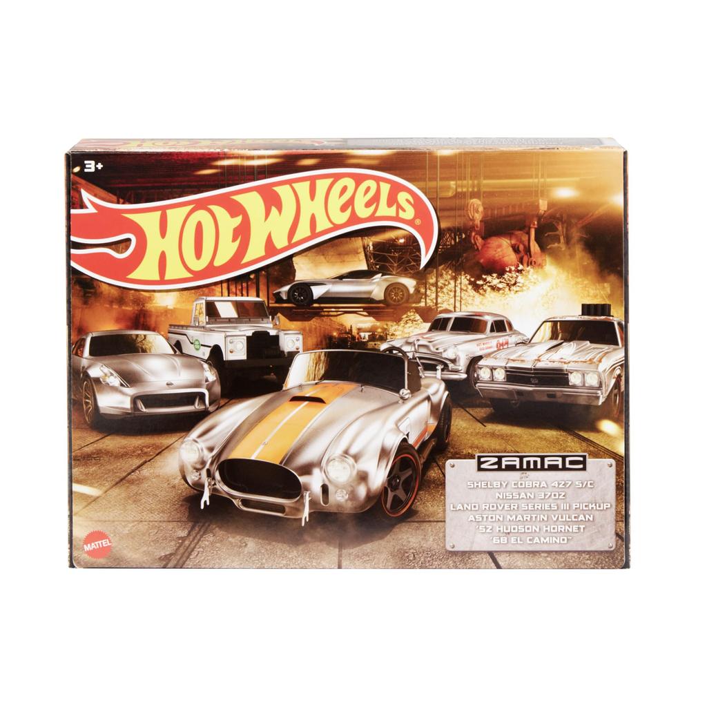 MATTEL Hot Wheels Zamak Multi Pack Mini Years Old and HLK52 [6 Cars] [3 Over]