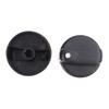 2PCS Natural Gas Stove Universal DIY Accessories Kitchen Thickened Black Plastic Gas Stove Cooker Control Knobs