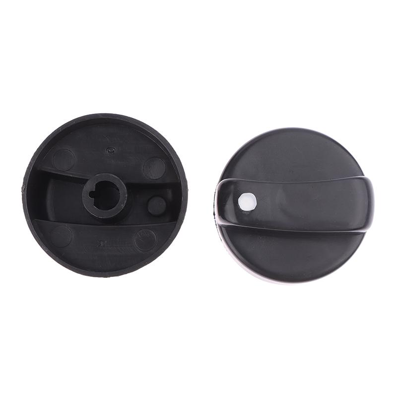 2PCS Natural Gas Stove Universal DIY Accessories Kitchen Thickened Black Plastic Gas Stove Cooker Control Knobs