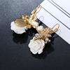 Stylish Earrings Shiny Vintage Decoration