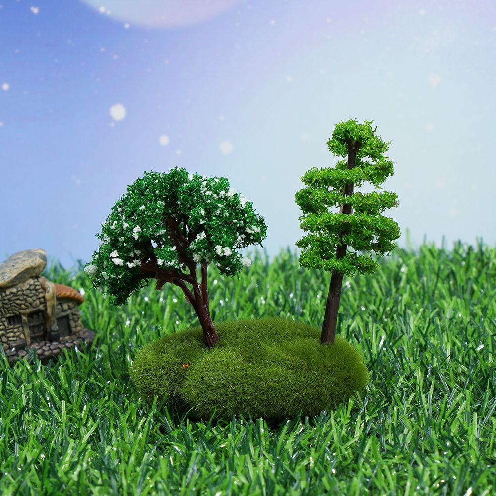 Figure Moss Ornament Fairy Garden Bonsai Decoration Micro Plant Mini Tree Dollhouse Decor
