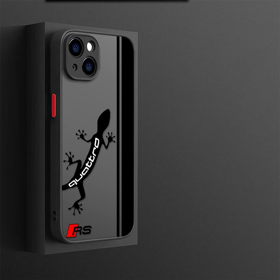 Чехол для телефона Apple iPhone 13 Pro 16 Pro 11 Pro Max 15 Pro Max 7 8 SE 12 Mini XR XS X 14 6s 16e SE ТПУ Покрытие Роскошный Автомобильный A-AudiS