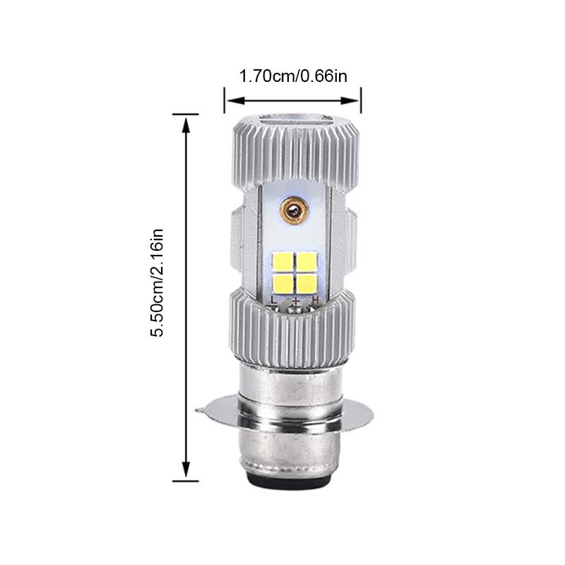 SEAMETAL P15D Светодиодная фара для мотоцикла 3030 Лампа дальнего и ближнего света Мотоцикл Скутер Квадроцикл Светодиодная фара 9В-80В Белый
