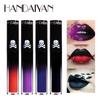 HANDAIYAN Halloween Matte Lip Glaze Set Gothic Velvet Lip Gloss Festival Celebration Red