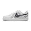 Nike Court Vision 1 Dark Thorn Легкие и дышащие Низкие кеды для скейтбординга Мужские Черно-белые DH2987-101(Команда61-)
