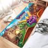 Игры S-Spyro Дракон Коврик для прихожей Детская Комната Спальня Декор Балкон Противоскользящий Коврик для двери Гостиная Коврик