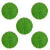5Pcs Reusable Artificial Lotus Leaves