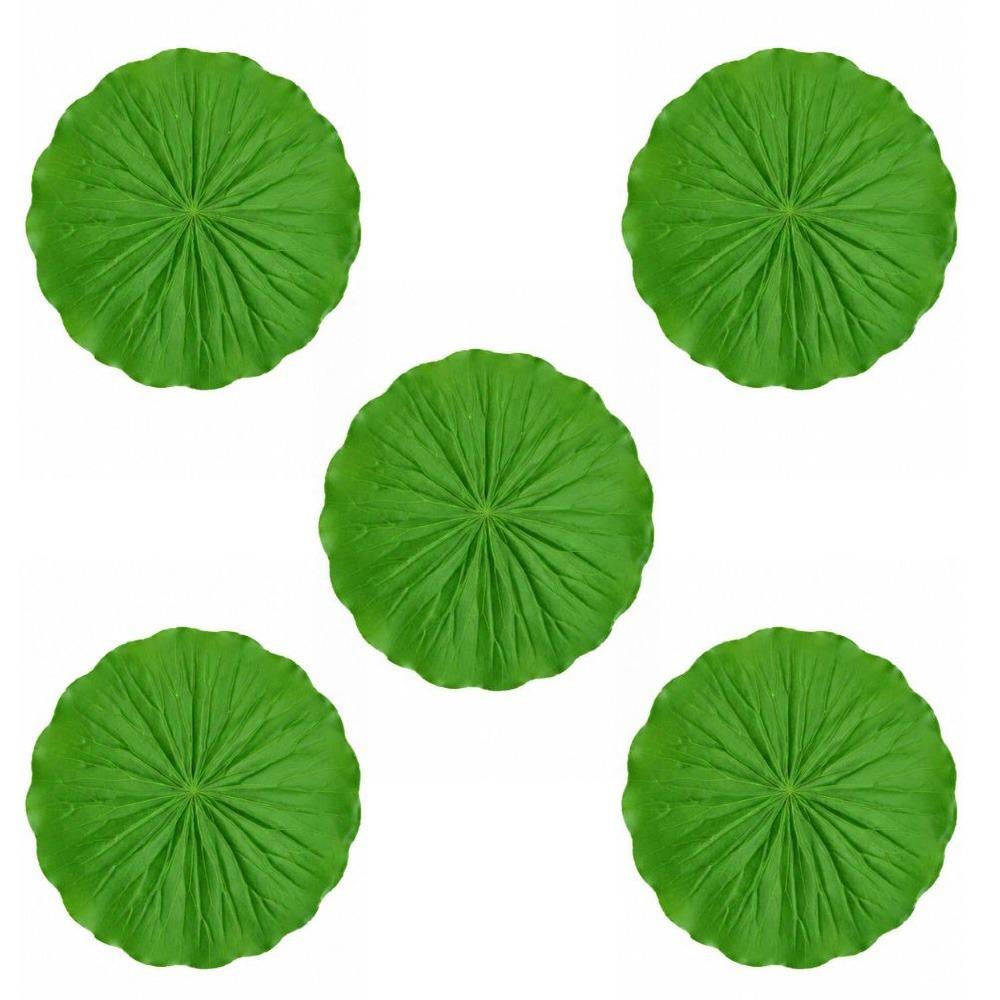 5Pcs Reusable Artificial Lotus Leaves
