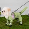 Новый дождевик для собаки, всеобъемлющая водонепроницаемая одежда для четырех лап, маленькая собака Би Сюн, для прогулок в дождливые дни летом, одежда для собаки дождестойкая