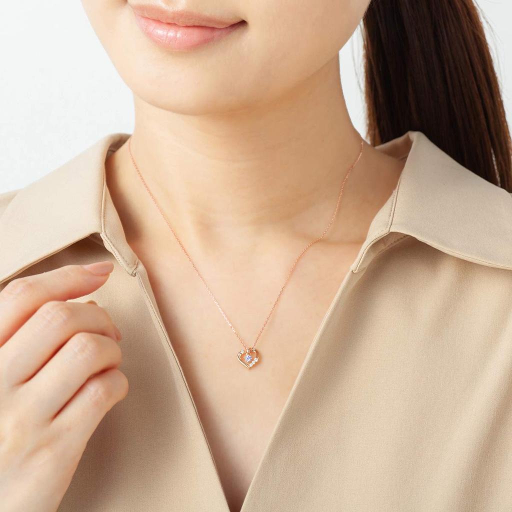[Canal 4℃] K10 Pink Gold Necklace 151846223122