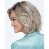 Women Synthetic Wigs Ladies Female Ombre Blonde Brown Grey Wig Natural Wavy Heat Resistant Fiber Short Wig Daily Use Party Cosplay