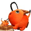 1pc 10cm/25/40cm Chainsaw Man Pochita Pendant Dolls Plush Toy Cartoon Pochita Pillow Stuffed Soft Toy for Kids Birthday Gift