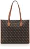 Handbag QN866524 SILVANA BROWN [Guess] Women's LOGO/COGNAC [Item]