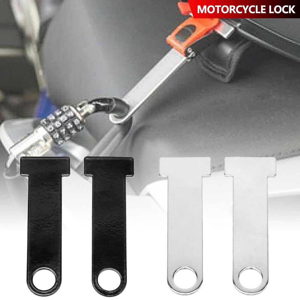 2 шт. Замок-застежка для мотоциклетного шлема, противоугонный, быстросъемный крепеж, надежный соединитель, аксессуары для мотоциклов, электровелосипедов, скутеров