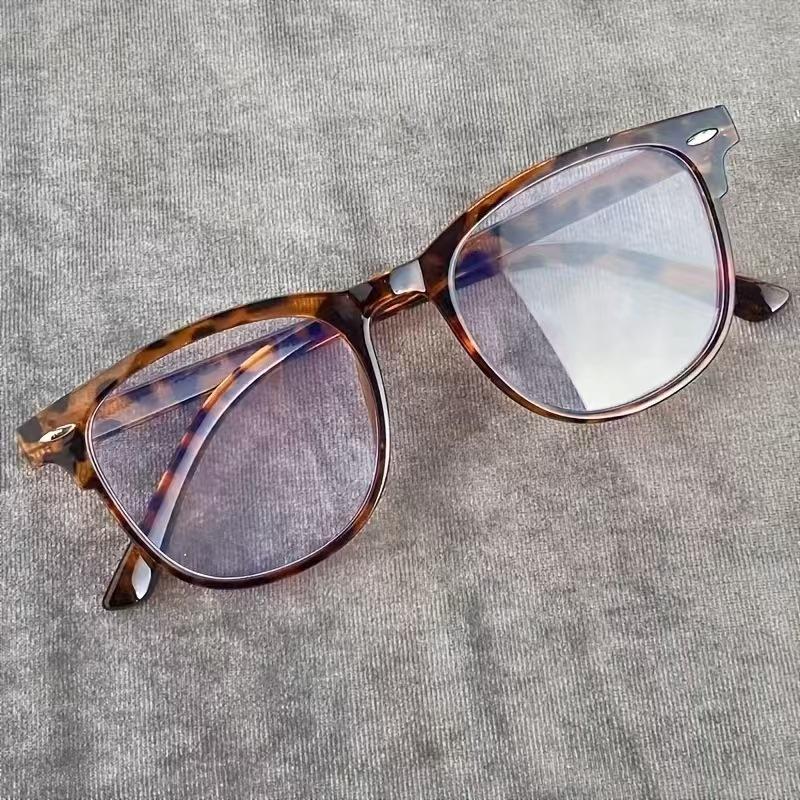 Анти-синие плоские очки Мужские очки Оправа Женские очки для близорукости