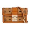 MCM Monogram Chain Shoulder Bag Mini Women Shoulder Bag Brown Cognac MWRBAWO05CO001