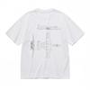 Men's Comfortable Classic T-Shirt Technical Plane Side Top View Design Tee