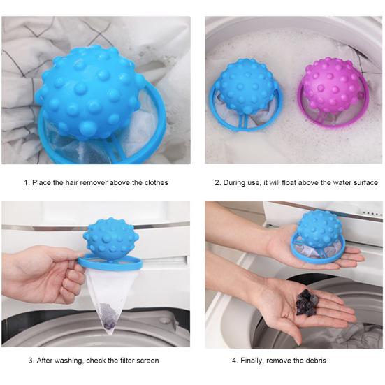 Useful Easy To Use Labor-saving Polyester Washing Machine Laundry Ball Household Supplies Clothes Washing Balls