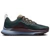 Nike React Pegasus Trail 4 Глубокие Джунгли Хаки Пепельно-Сланцевый Ночной Бордовый Женские Кроссовки для Трейлраннинга DJ6159-301